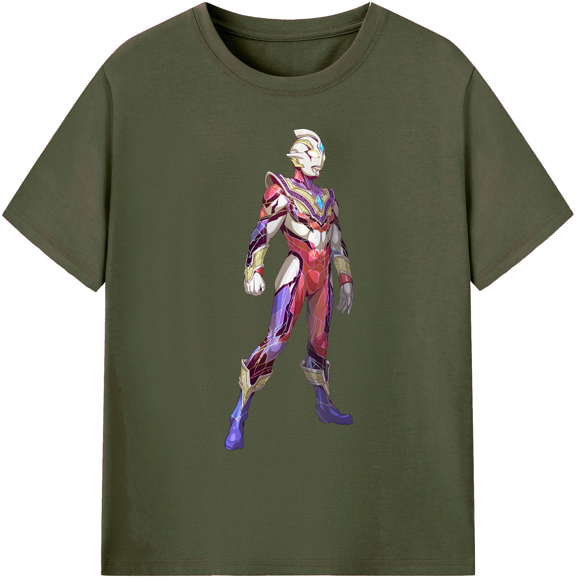 （画像用） ウルトラマン Ultraman 綿100％ メンズ半袖Tシャツ｜肌触りやわらか＆通気性